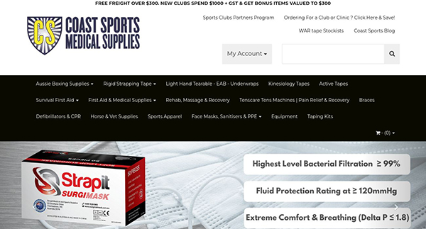 Coast Sports Medical Supplies